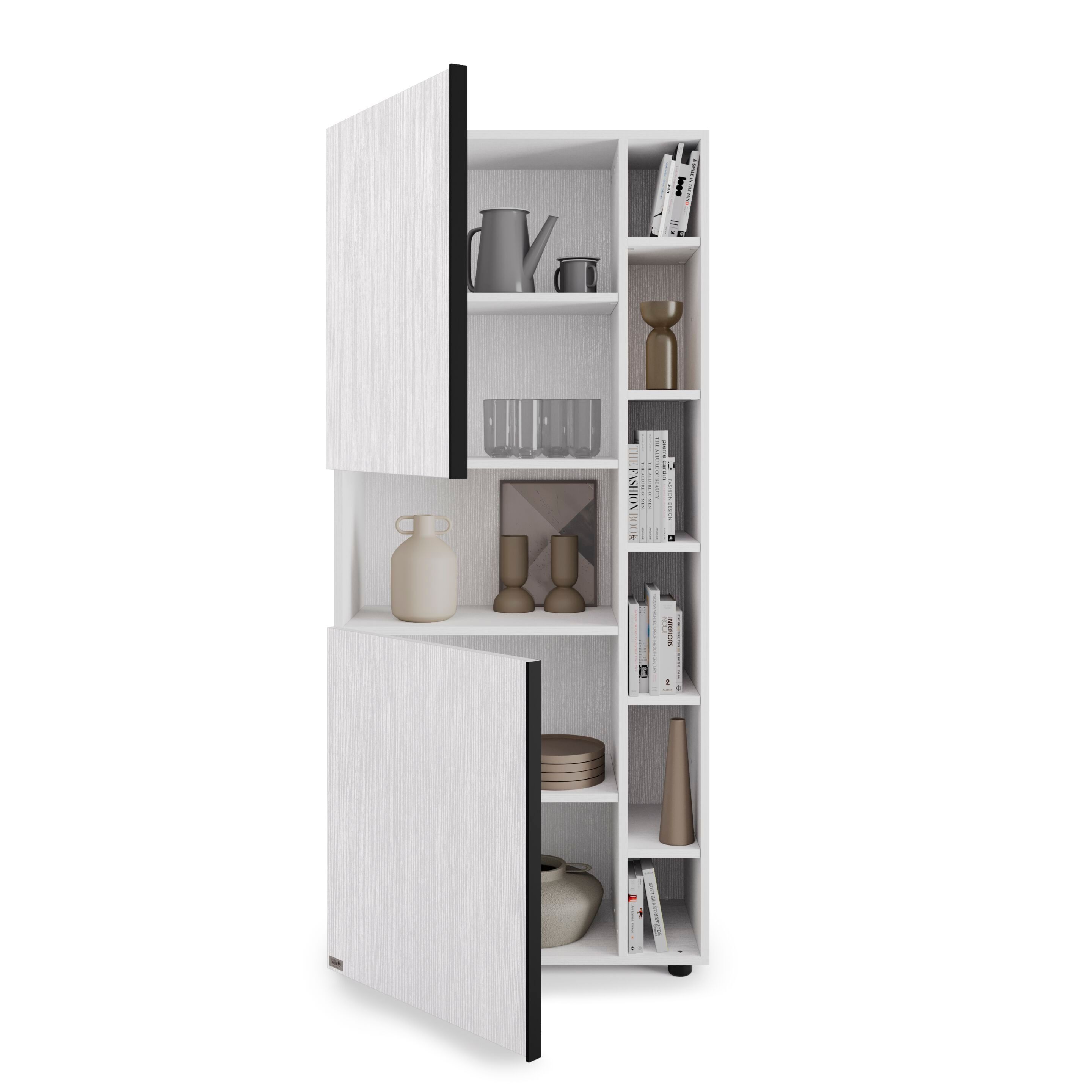 Настенный книжный шкаф из меламинированного материала Mobili Fiver ROMINA ARCH-00138664 - Вид №19