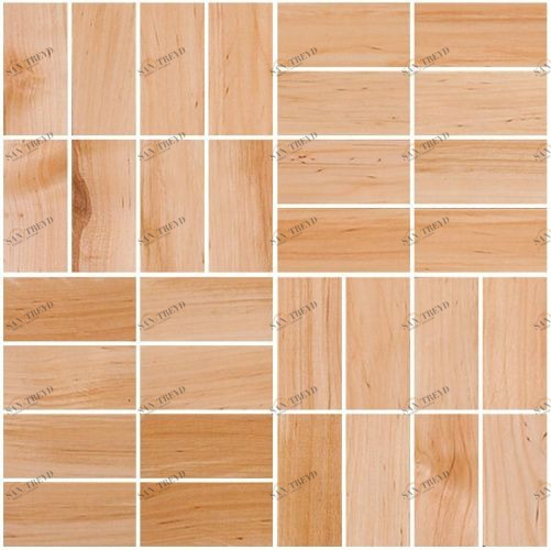 Мозаика и 3D панели из дерева Da Vinci Мозаика Comfort Giovane 051 Ольха Селект (Гладкая) 288х288 мм 1301100051