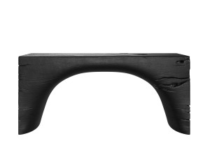 Прямоугольная консоль из акации