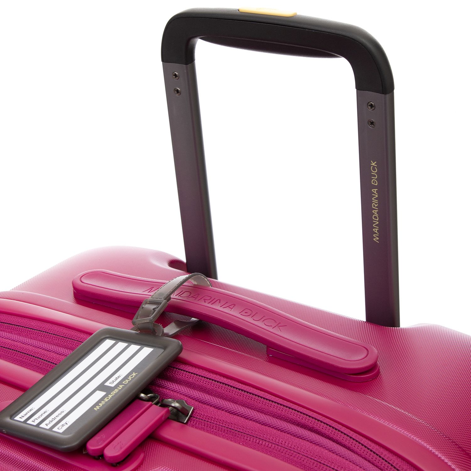 SZV32-507 Чемодан SZV32 Expandable Medium Trolley Mandarina Duck Logoduck+  - Вид №8