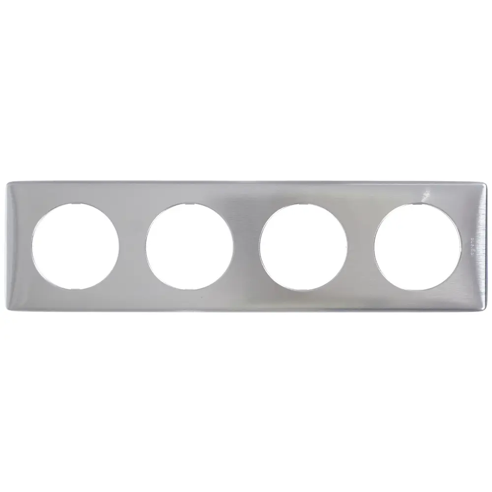 Рамка Legrand Celiane, 4 поста, цвет алюминий STLM-2180294 - Вид №1