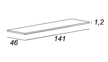 Мебель для ванной CEZARES BELLAGIO 140 Light Pink Stone - Вид №9