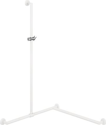 900.35.33660 Поручень для душа с выдвижным держателем для душа HEWI Greifen  - Вид №1