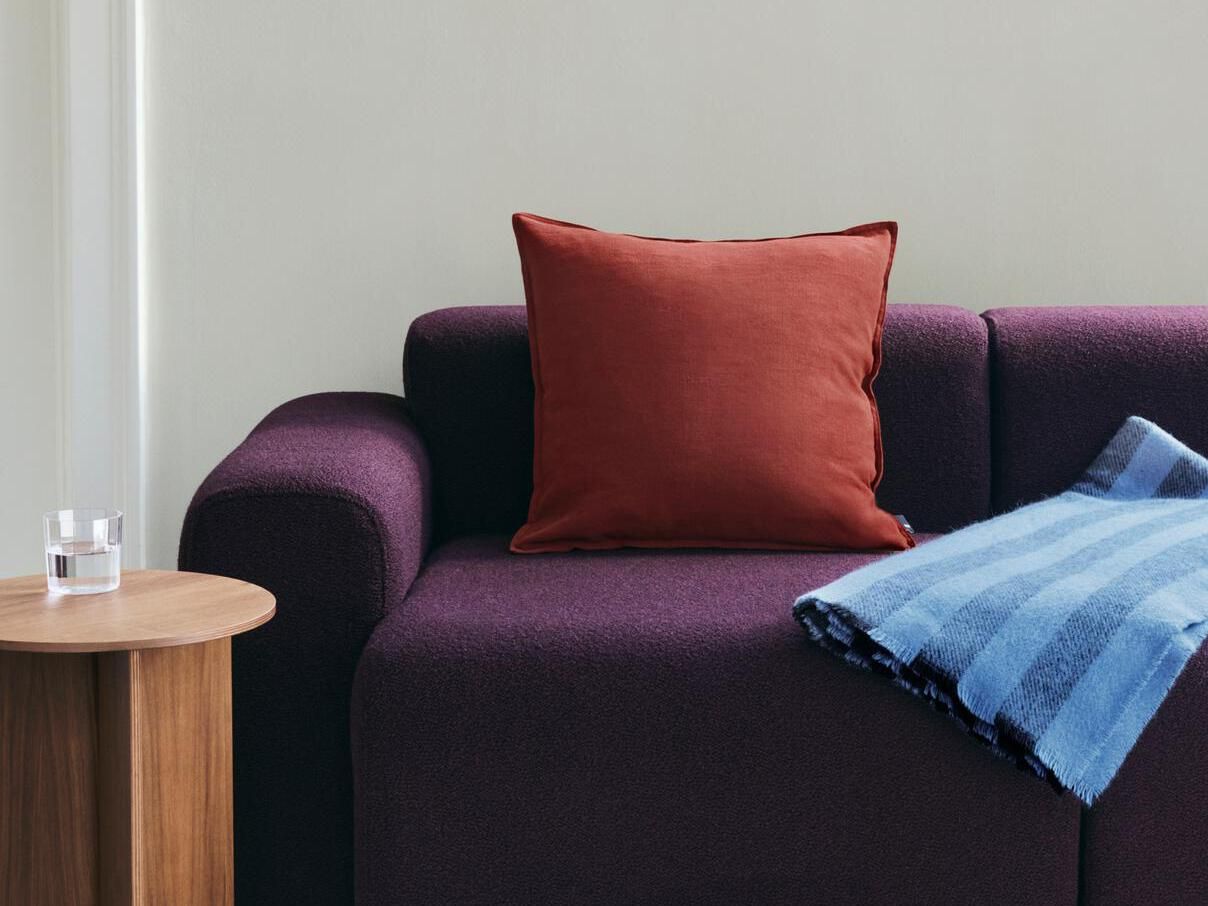 Шерстяное полосатое одеяло Hay DUO THROW ARCH-00143549 - Вид №9