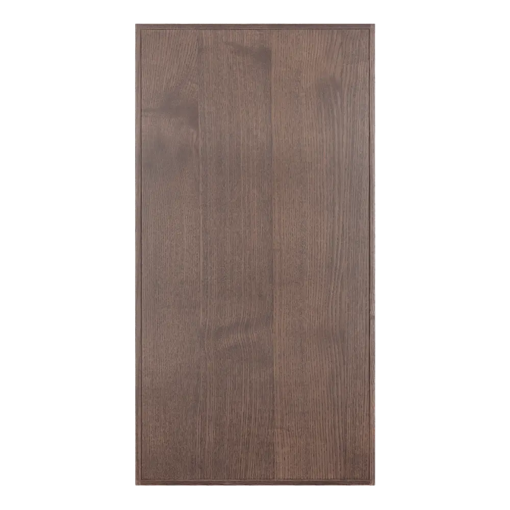 Фасад кухонного шкафа Шуя К 14.7x76.5 см KONSENSA МДФ цвет темное дерево STLM-2058312