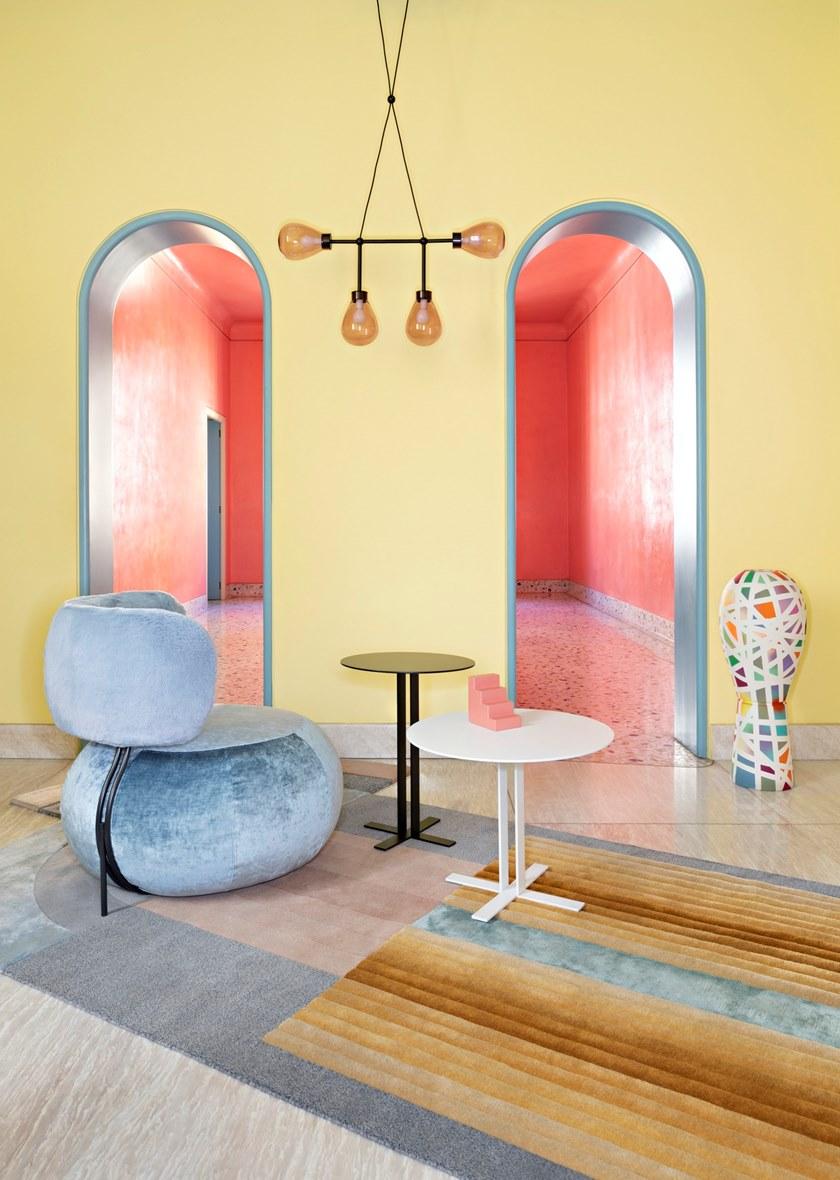 Saba Italia Кресло из ткани Geo sun-id-1418782 - Вид №4