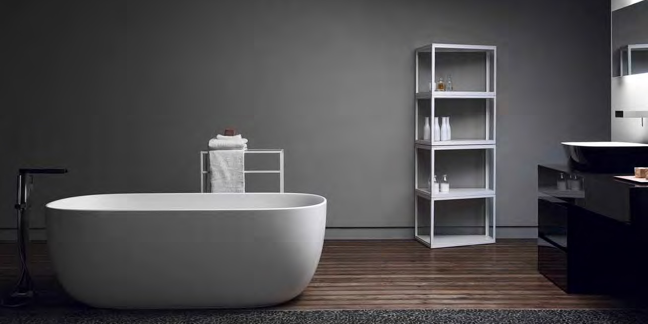 Toscoquattro Ванна отдельно стоящая из искусственного камня LAGUNA 10VA9CB - Вид №2