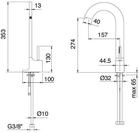 Rubinetterie Treemme Cut  3312  - Вид №2