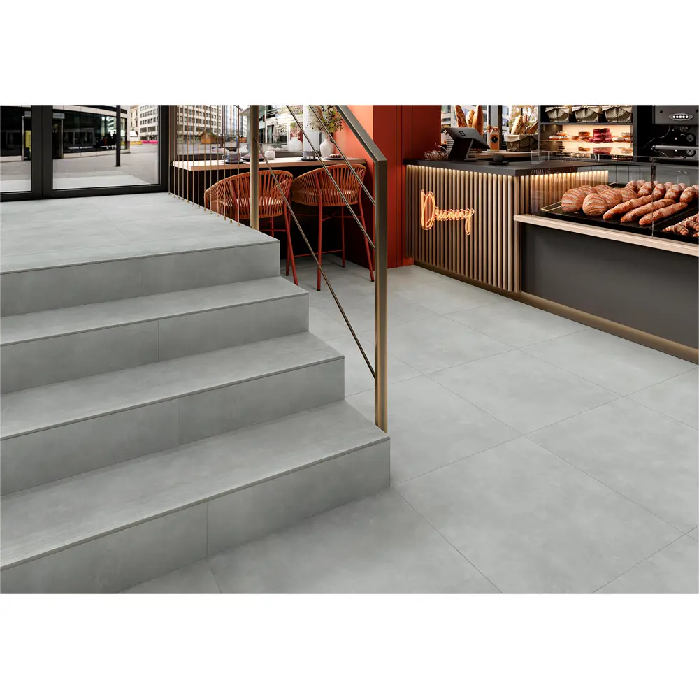Ступенька с прямыми краями Urban Home 70 120x30 см керамогранит цвет серый 4 шт Santreyd STLM-2120936 - Вид №2