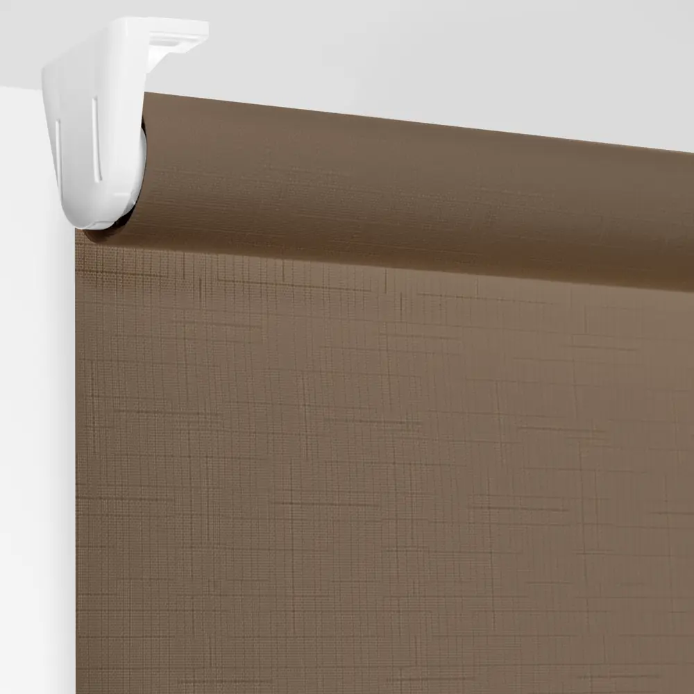 Штора рулонная Inspire Шантунг 50x160 см коричневая 82668398 STLM-2126698 - Вид №3
