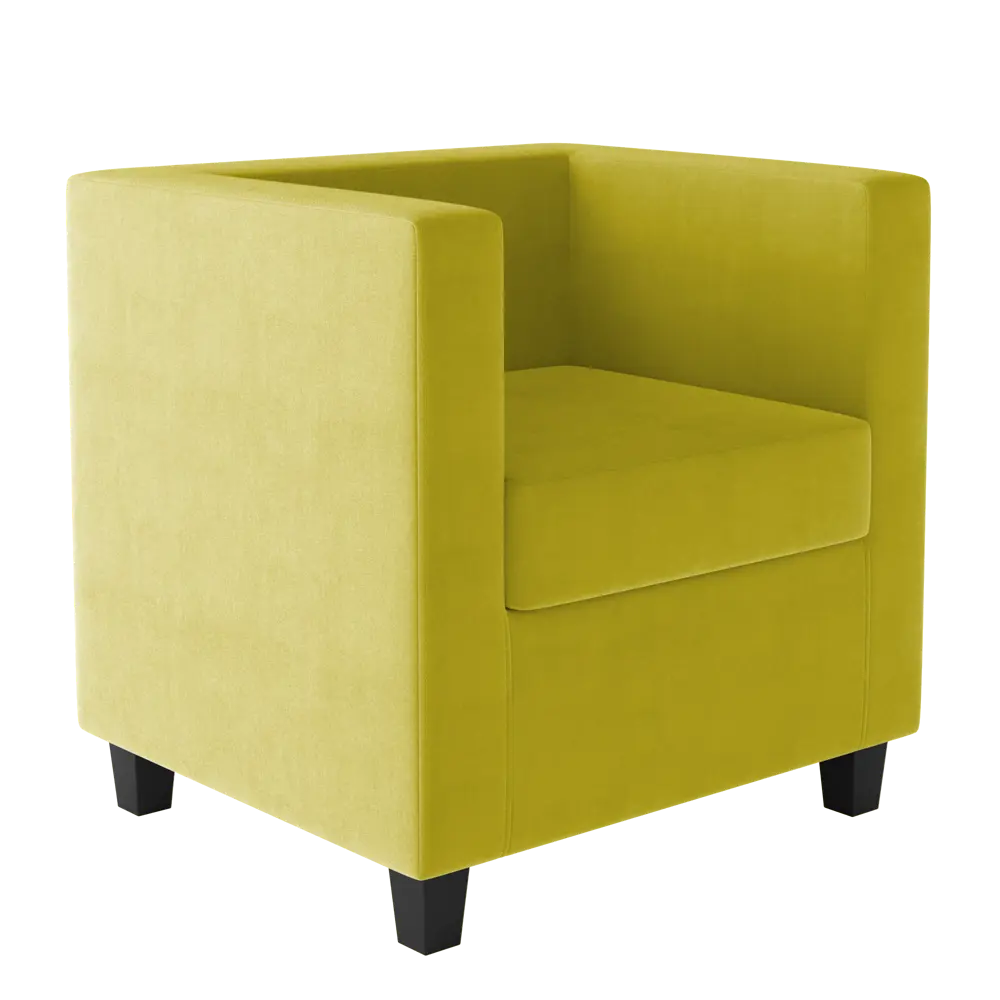 Кресло полиэстер Seasons Корса 73x65x73 см цвет желтый STLM-2027015