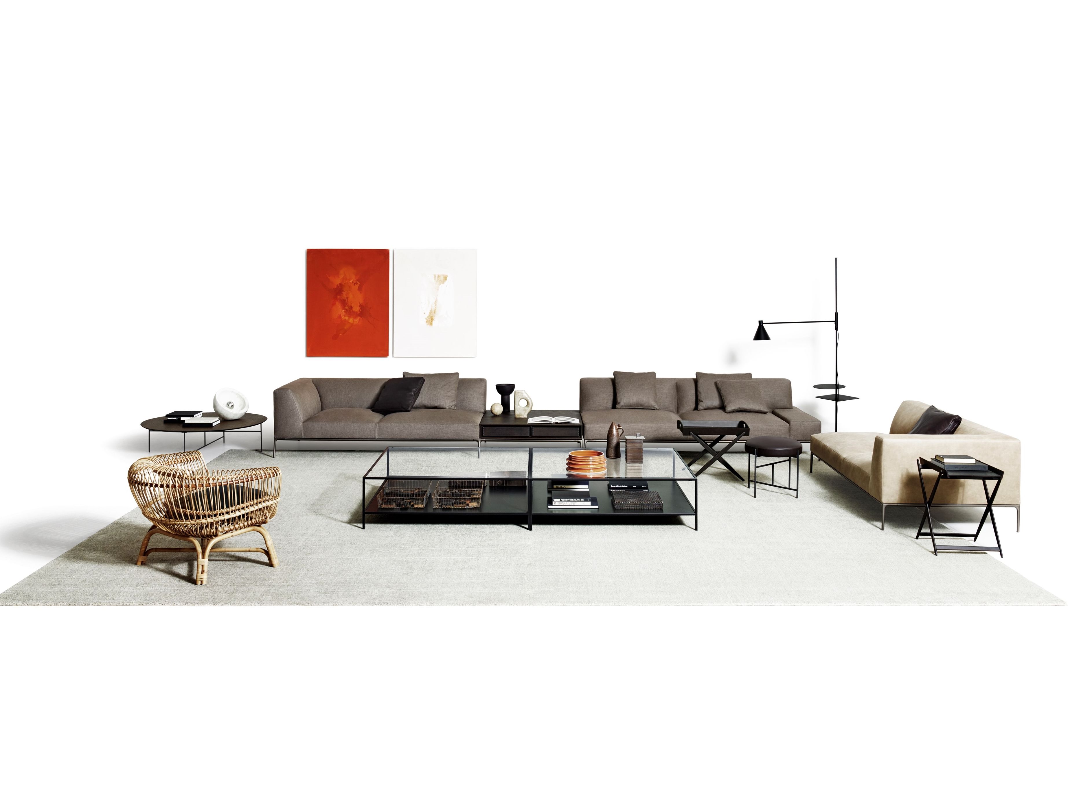 Модульный тканевый диван DE PADOVA Horizontal ARCH-00047754 - Вид №5