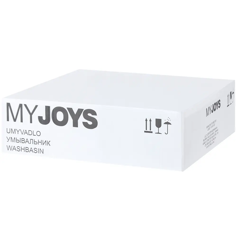 Раковина «Джой», 39 см, эмалированная керамика, цвет белый DREJA Без серии STLM-2030596 - Вид №3