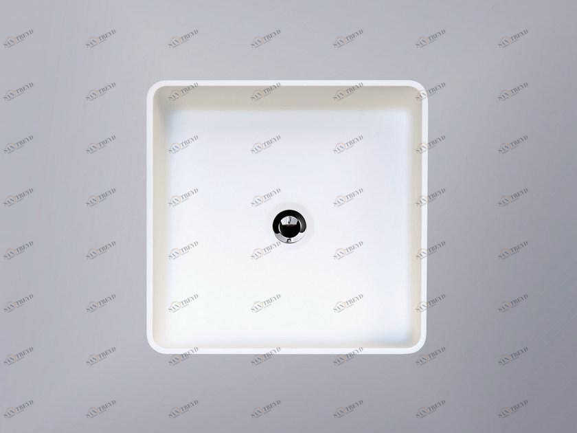 Встроенная раковина под столешницу овальная HI-MACS sun-id-1350491