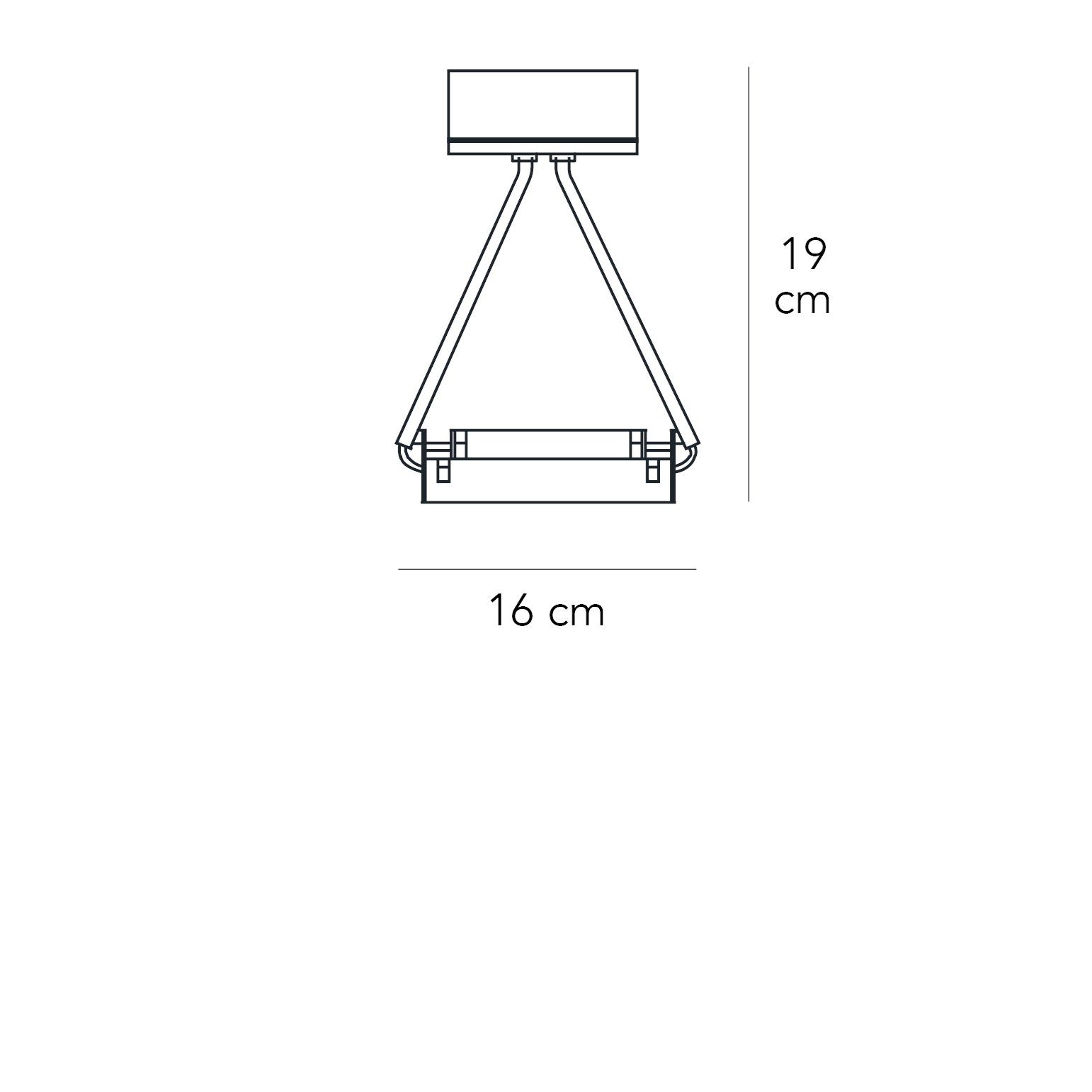 Металлический подвесной светильник FontanaArte Искра ARCH-00066928 - Вид №4