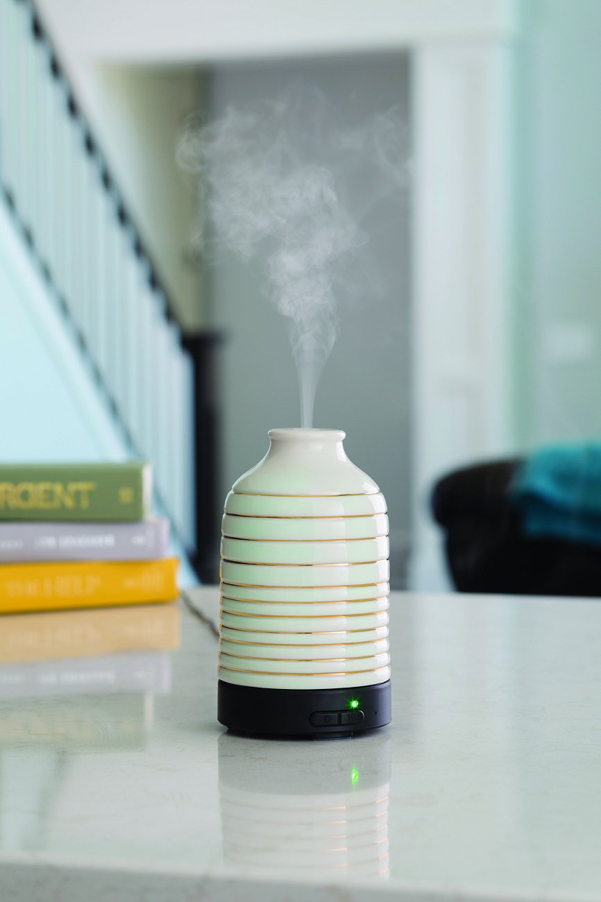 Ультразвуковой аромадиффузор 100мл "Спокойствие" Diffuser Serenity CANDLE WARMERS  268210 Белый;черный  - Вид №2