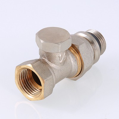 VT.020.NR.04 Клапан настроечный прямой с дополнительным уплотнением Valtec 1/2"  - Вид №7