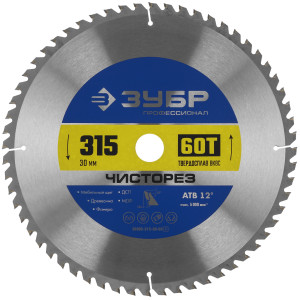 Диск пильный ЗУБР ЧИСТОРЕЗ 36905-315-30-60_z01 9123102