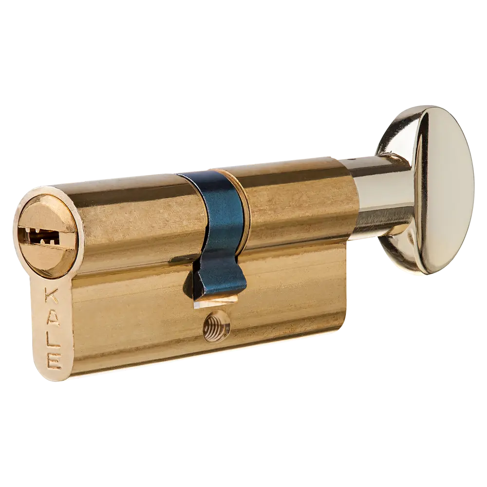 Цилиндр Kale 164BM-70-C-BP, 30х30 мм, ключ/вертушка, цвет золото 82394746 STLM-2059262 