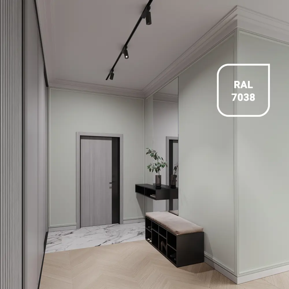 Краска интерьерная Newtone Lotus 20 цвет белый полуматовый база А 4 л 89345741 STLM-2151520  - Вид №8