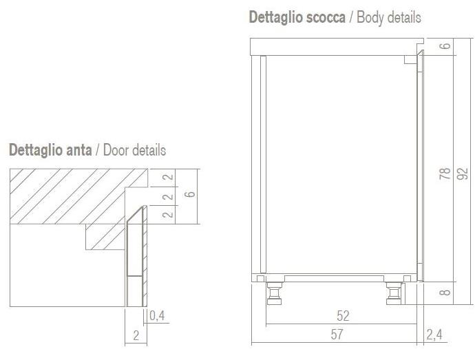Xera by Arex Линейная кухня из стали и дерева sun-id-1496959 - Вид №10
