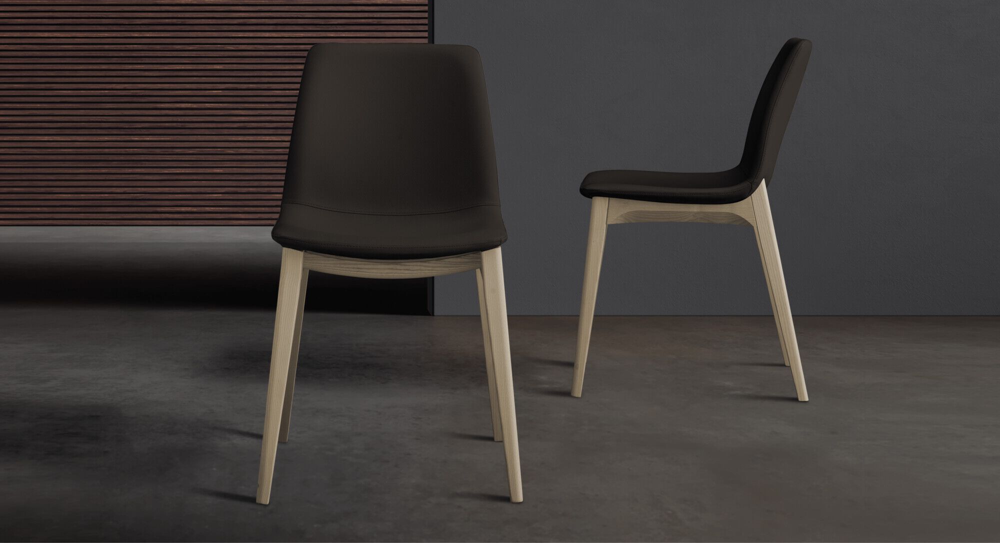 Кожаный стул Devina Nais Кельн ARCH-00091561 - Вид №1