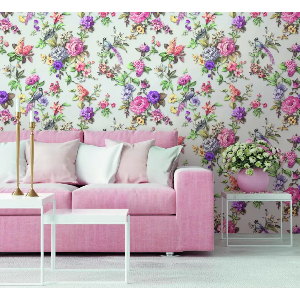 Обои флизелиновые Артекс Вивьен серые 1.06 м 10686-03 STLM-2014027 - Вид №3