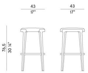 Высокий кожаный мягкий стул с подставкой для ног