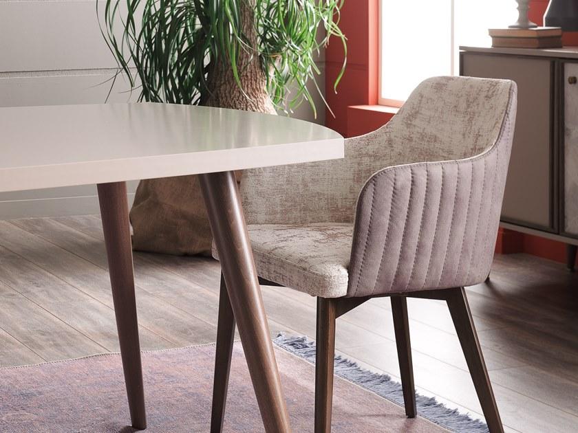 Enza Home Стул из ткани с подлокотниками Praga sun-id-1466527 - Вид №3