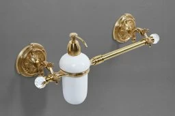 Полотенцедержатель с диспенсером ART&MAX BAROCCO CRYSTAL AM-2057D-Do-Ant-C