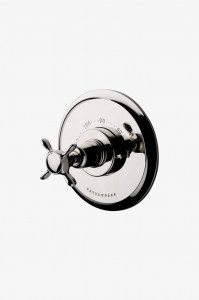 EATH99 Облицовка термостатического регулирующего клапана Easton Classic с металлической заглушкой и поперечной рукояткой Waterworks