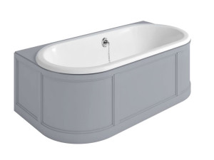 Утопленная акриловая овальная ванна