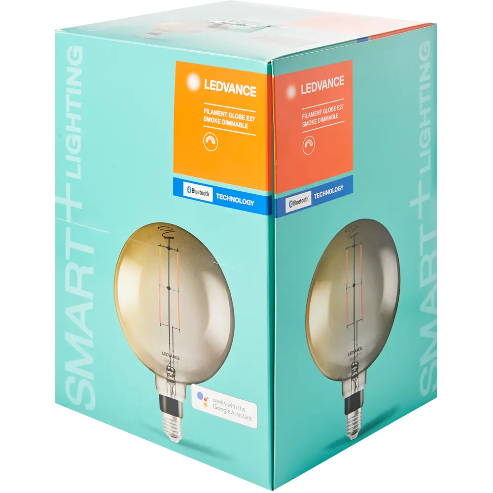 Лампа умная светодиодная Osram Smart Plus E27 220-240 В 6 Вт шар большой тонированная 430 лм, теплый белый свет LEDVANCE STLM-2098118 - Вид №5