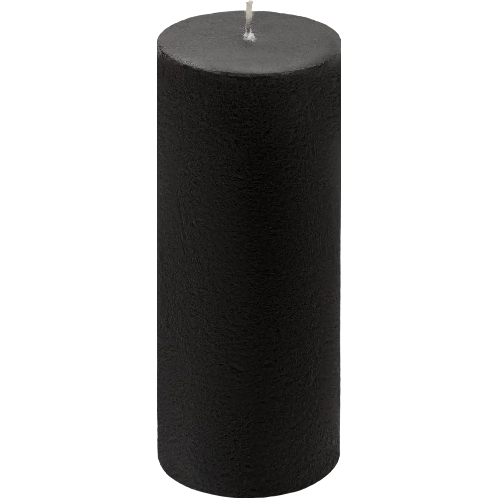 Santreyd Свеча-столбик «Рустик» графитовая для интерьера 82927613 STLM-0038007