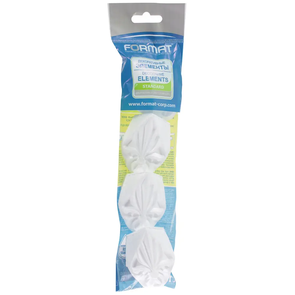 FORMAT Уголки декоративные для потолочного плинтуса 5007, 4 шт 81959652 STLM-0015388 - Вид №3