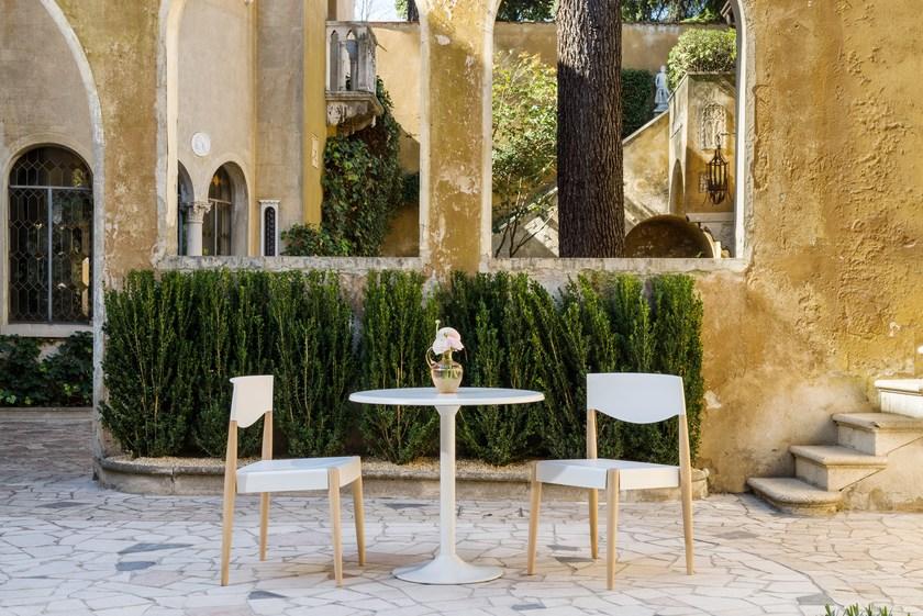 ALMA DESIGN Штабелируемый стул из дерева и полипропилена Virna sun-id-1447242 - Вид №23