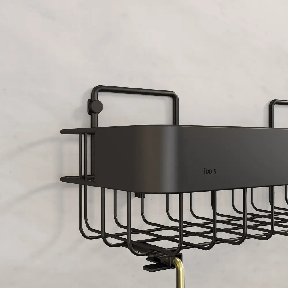 Полка для душа Iddis Soul LM004WC1Bi44 1 ярус цвет черный STLM-2114846 - Вид №2