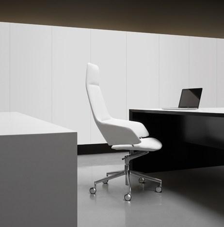 arper Кресло руководителя с регулируемой высотой и высокой спинкой Aston sun-id-1353722 - Вид №3