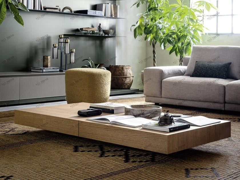 Novamobili Низкий квадратный журнальный столик Shadows sun-id-1473936