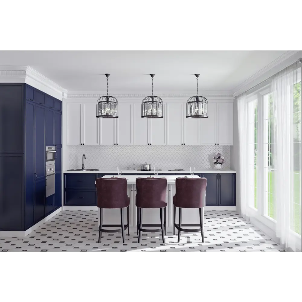 Фасад для кухонного ящика Реш 39.7x12.5 см Delinia ID МДФ цвет белый STLM-2038425 - Вид №12