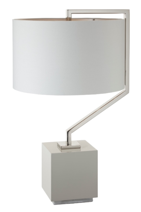 Настольная лампа Cyclone TG от RVAstley 50018 RVASTLEY ЭЛИТНЫЕ 062108 Белый;хром  - Вид №1