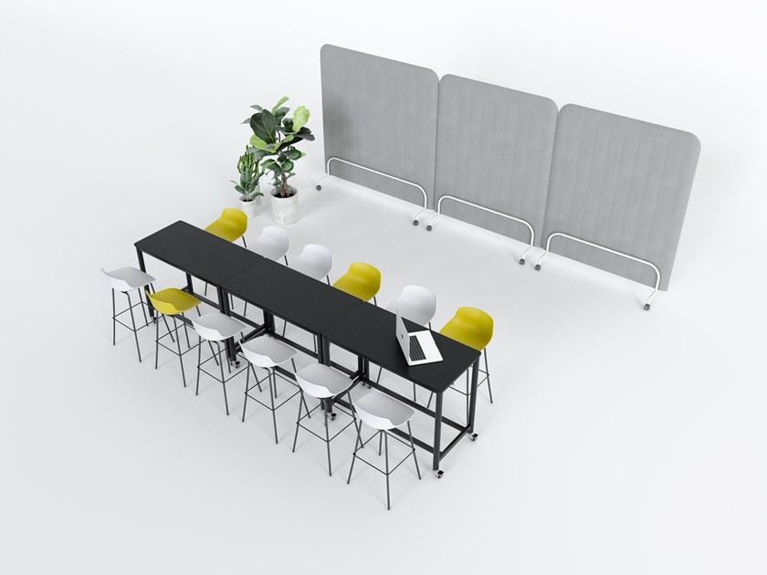 Grado Design Табурет с полипропиленовым корпусом и стальным основанием Queen Que-bs-01/que-bs-02 - Вид №1