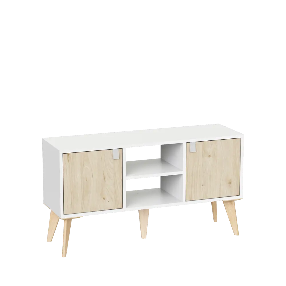 Набор ножек мебельных Spaceo KUB 21 см цвет бежевый 4 шт STLM-2056042 - Вид №3