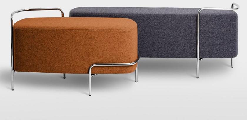 Real Piel Мягкая скамья из ткани sun-id-1455937 - Вид №9