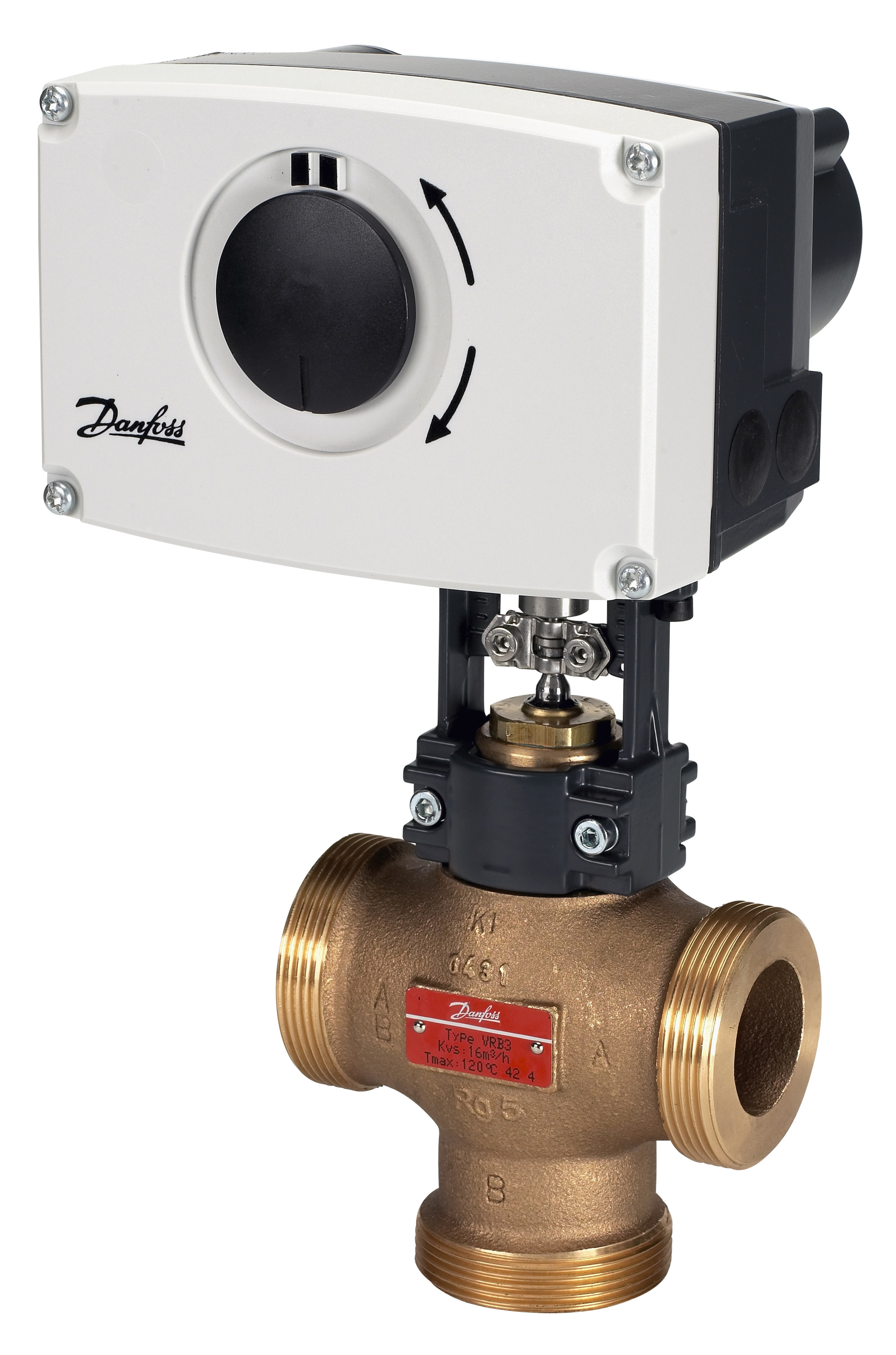 Danfoss Редукторные электроприводы с трехпозиционным управлением AMV 25 230В электропривод 082G3024  - Вид №48