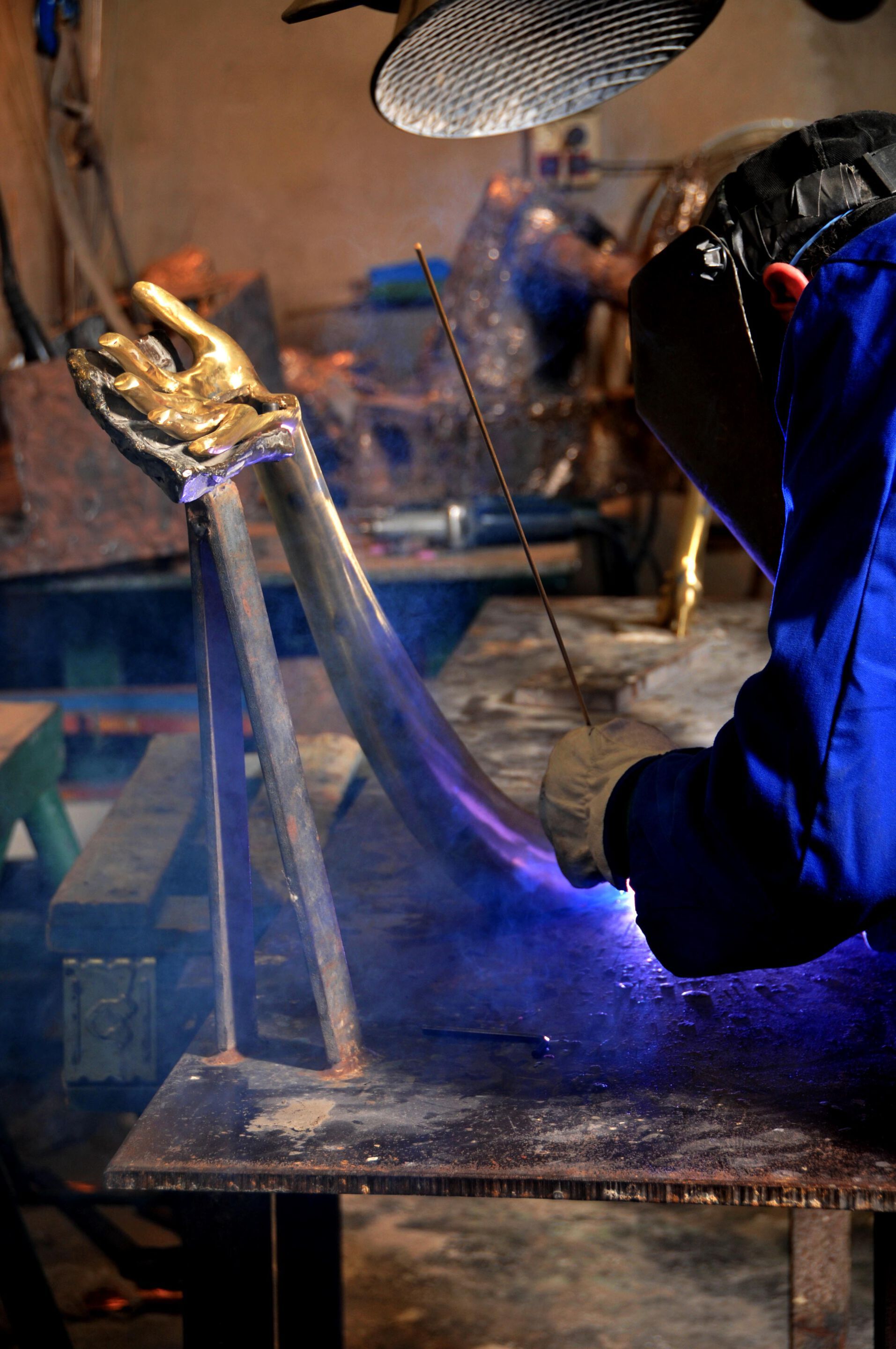 Латунный стул с подлокотниками BD Barcelona дали ARCH-00059423 - Вид №17