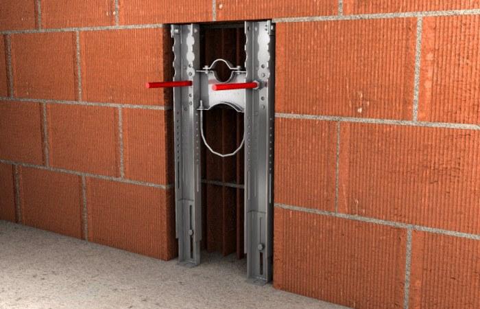 fischer italia Предварительно собранный кронштейн для крепления подвесного унитаза и биде sun-id-1360987 - Вид №2