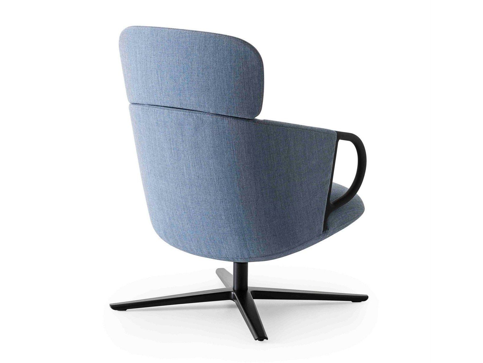 4-спицевое кресло из ткани с высокой спинкой GABER Cucaracha ARCH-00033551 - Вид №4