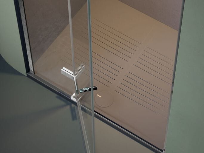 Керамический нескользящий поддон для душа Domus Falerii Domuspa ARCH-00130913