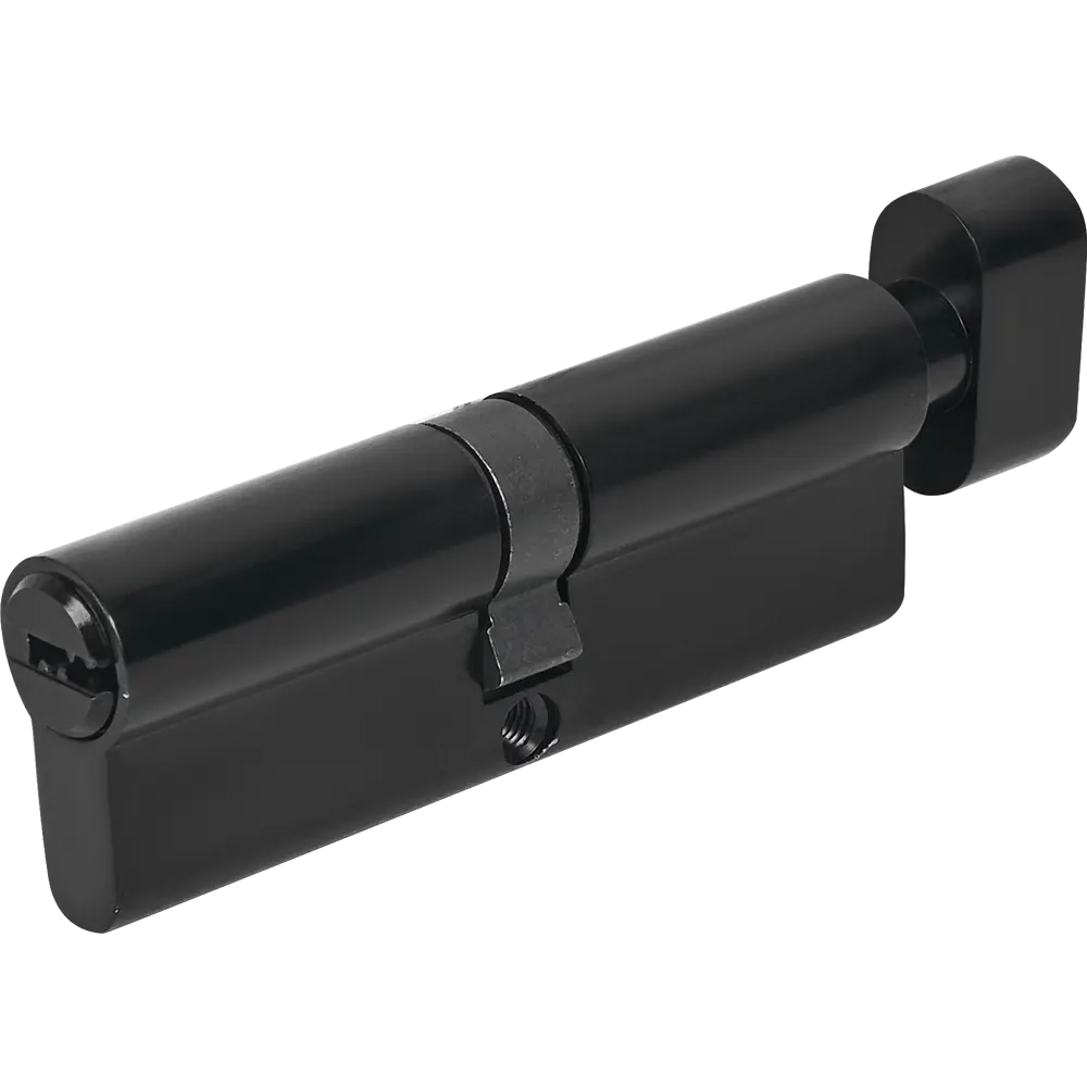 НОРА-М Цилиндр дверной с вертушкой 45 мм черный 86135103 STLM-0900993